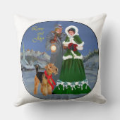 クリスマスキャロル クッション (裏面)