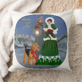 クリスマスキャロル クッション (ブランケット)