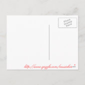 クリスマスキャロル: クリスマスツリーのまわり シーズンポストカード (裏面)