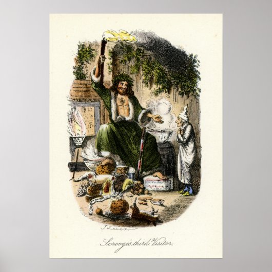 クリスマスキャロル – クリスマスプレゼントの幽霊 ポスター (正面)