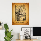 クリスマスキャロル：クリスマスプレゼントの幽霊 ポスター (ホームオフィス)