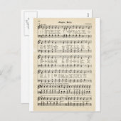 クリスマスキャロル：ジンルベル シーズンポストカード (正面/裏面)