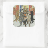 クリスマスキャロル スクエアシール (バッグ)