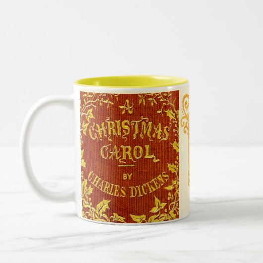 クリスマスキャロル ツートーンマグカップ (左)