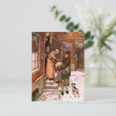 クリスマスキャロル：トルコの配達 ポストカード