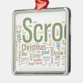 クリスマスキャロル メタルオーナメント (左)