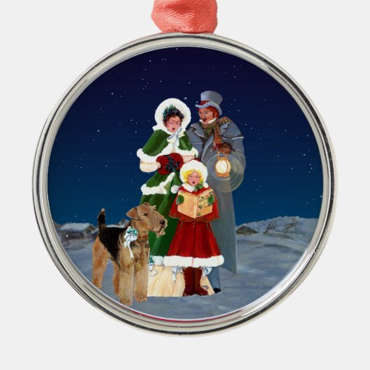 クリスマスキャロル メタルオーナメント (正面)