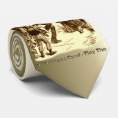 クリスマスキャロル-小さいティム ネクタイ (ロール)