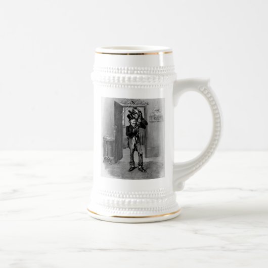 クリスマスキャロル: 小さいティム ビールジョッキ (右)