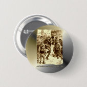 クリスマスキャロル-小さいティム 缶バッジ (正面&裏面)