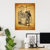 クリスマスキャロル：新鮮な笑いの轟音 ポスター (ホームオフィス)