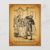 クリスマスキャロル: 笑い声の新しいとどろき シーズンポストカード (正面)