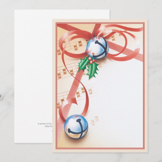 クリスマスキャロル(A) © 招待状 (正面/裏面)