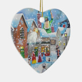 クリスマスキャロルScroogeおよび3人の幽霊 セラミックオーナメント (右)