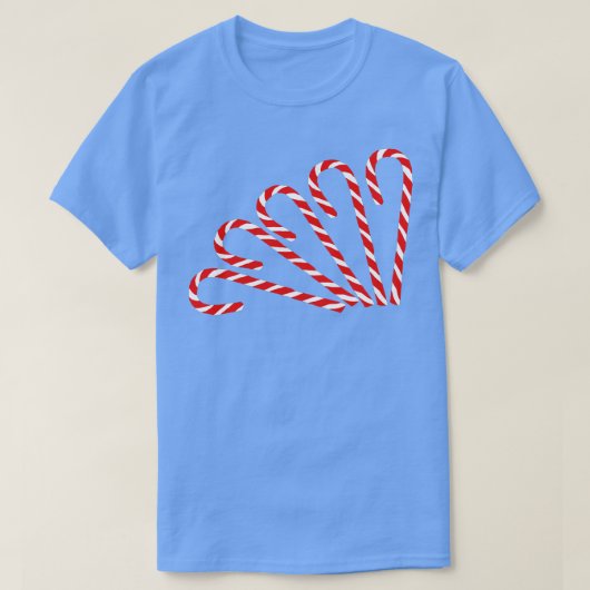 クリスマスキャンディカ離れン Tシャツ (デザイン正面)