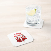 クリスマスキャンディキャネスチケット紙コースター ペーパーコースター (インサイチュ)