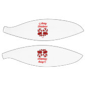 クリスマスキャンディキャンバスケ バスケットボール (パネル)