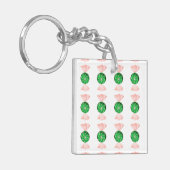 クリスマスキャンディキーチェーン キーホルダー (正面左)