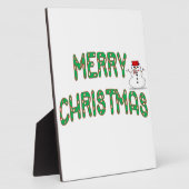 クリスマスキャンディスティック フォトプラーク (側面)