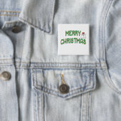 クリスマスキャンディスティック 缶バッジ (インサイチュ)
