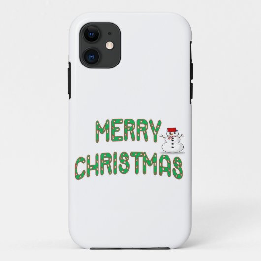 クリスマスキャンディスティック Case-Mate iPhoneケース (裏面)