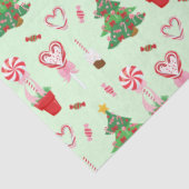 クリスマスキャンディツリーパターン 薄葉紙 (詳細)