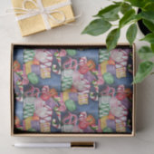 クリスマスキャンディティッシュペーパー 薄葉紙 (ギフト)