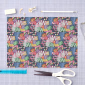 クリスマスキャンディティッシュペーパー 薄葉紙 (クラフト)