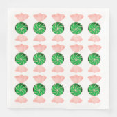 クリスマスキャンディナーナプキンズ (正面)