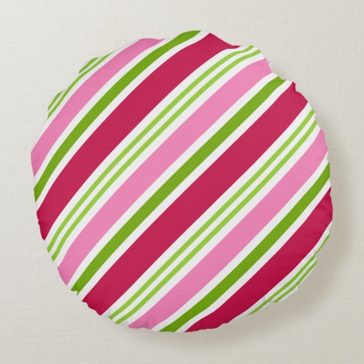 クリスマスキャンディラウンドピロー ラウンドクッション (裏面)