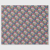 クリスマスキャンディラッピング紙 ラッピングペーパー (フラット)