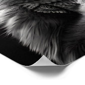 クリスマスキャンディーがアライグマを揺らす ポスター (角)