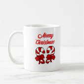 クリスマスキャンディーカネスコーヒーマグ コーヒーマグカップ (左)