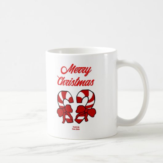 クリスマスキャンディーカネスコーヒーマグ コーヒーマグカップ (右)