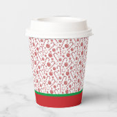 クリスマスキャンディーキャン 紙コップ (裏面)