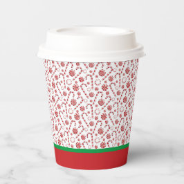 クリスマスキャンディーキャン 紙コップ