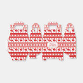 クリスマスキャンディーケインストライプズ フェイバーボックス (折り畳みなし)