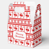 クリスマスキャンディーケインストライプズ フェイバーボックス (オープン)