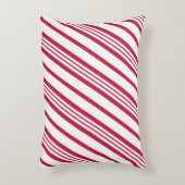 クリスマスキャンディーケインストライプ アクセントクッション (正面(垂直))