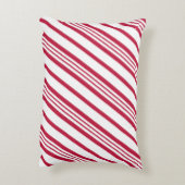 クリスマスキャンディーケインストライプ アクセントクッション (裏面(縦))