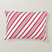 クリスマスキャンディーケインストライプ アクセントクッション (裏面)