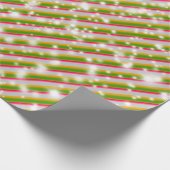 クリスマスキャンディーケーンきらめき、W Y G R ラッピングペーパー (角)