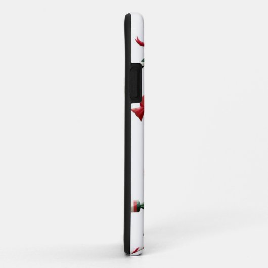 クリスマスキャンディーケーングリーンパーソナライズされた名 Case-Mate iPhoneケース (裏面/右)