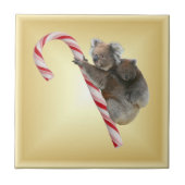 クリスマスキャンディーケーンコアラス タイル (正面)