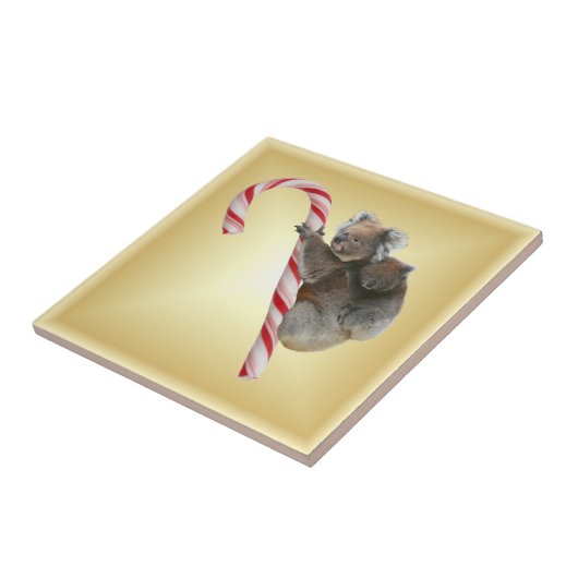 クリスマスキャンディーケーンコアラス タイル (側面)