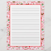 クリスマスキャンディーケーンスイーツレシピページ チラシ (裏面)