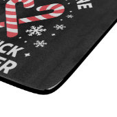 クリスマスキャンディーケーンハート私たちは一緒に貼る カッティングボード (角)