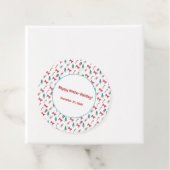 クリスマスキャンディーケーンパターン フェイバータグ (インサイチュ)