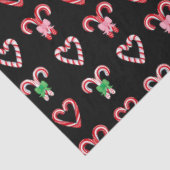 クリスマスキャンディーケーンパターン 薄葉紙 (詳細)