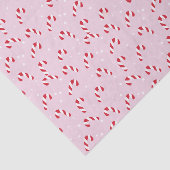 クリスマスキャンディーケーンピンク 薄葉紙 (詳細)